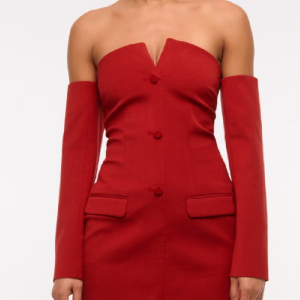 Abercrombie & Fitch Red Mini Dress